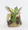 Ceramic Hummingbird with Rose Flower Teapot Figurine, Home Décor, Gift for Her, Mom, Kitchen Décor, Birdwatcher Gift, Vintage Decor